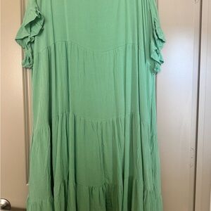 Plus Size Tiered Shift Dress